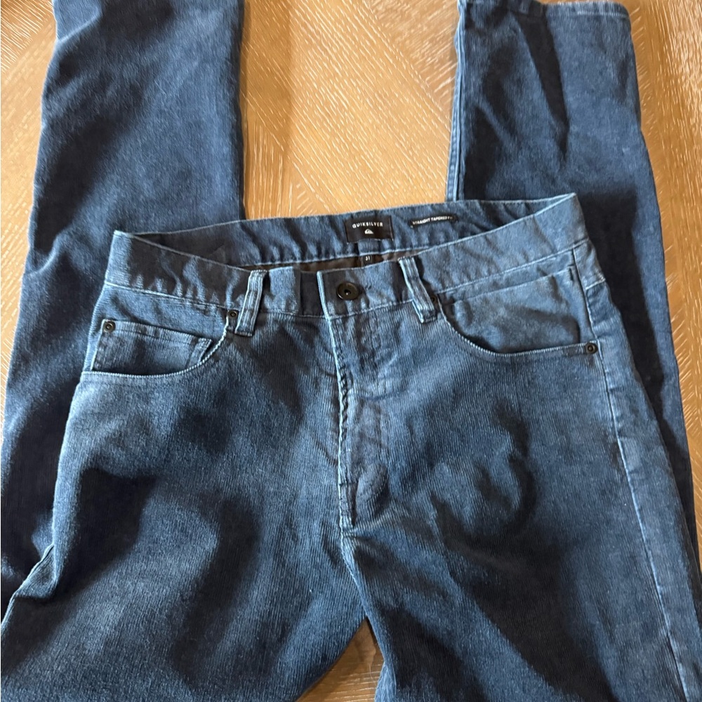 Quiksilver Men's Deep Blue Corduroy’s